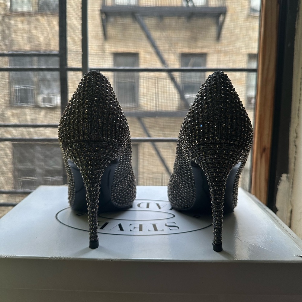 Steve Madden Rhinestone heels - Picture 6 of 7